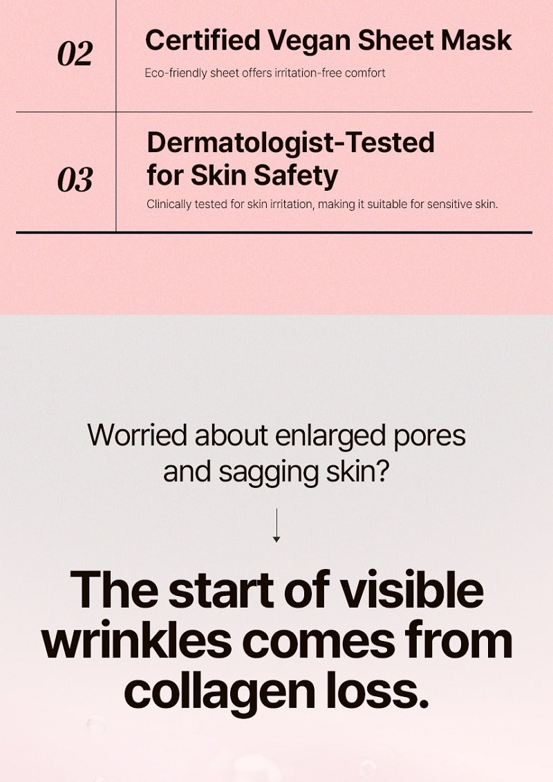JMsolution The Effect Collagen & Firming Mask — 10 Sheets
