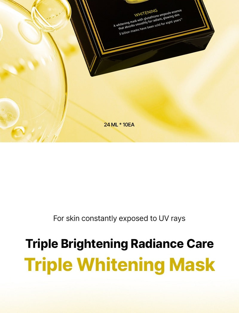 JMsolution The Effect Glutathione & Whitening Mask 10 sheets