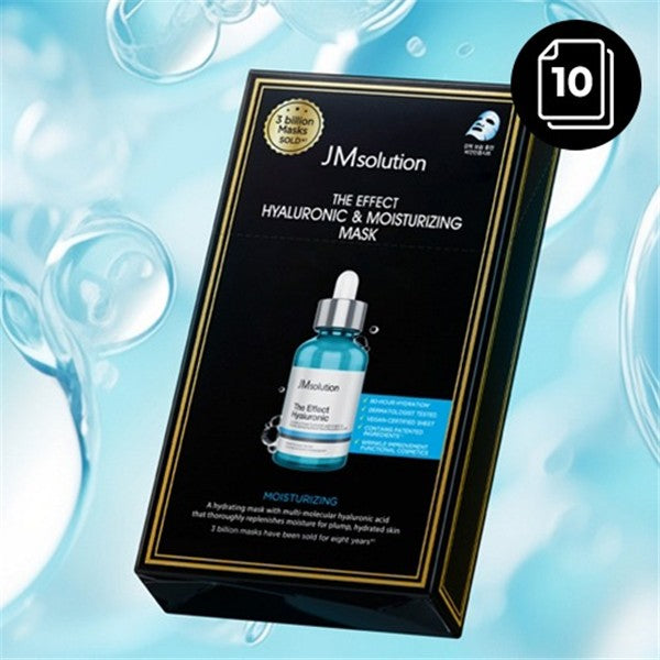JMsolution The Effect Hyaluronic & Moisturizing Mask 10 masks