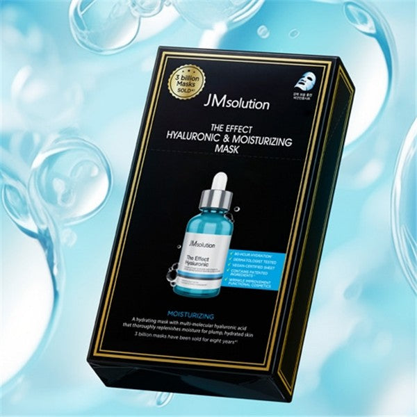 JMsolution The Effect Hyaluronic & Moisturizing Mask 10 masks