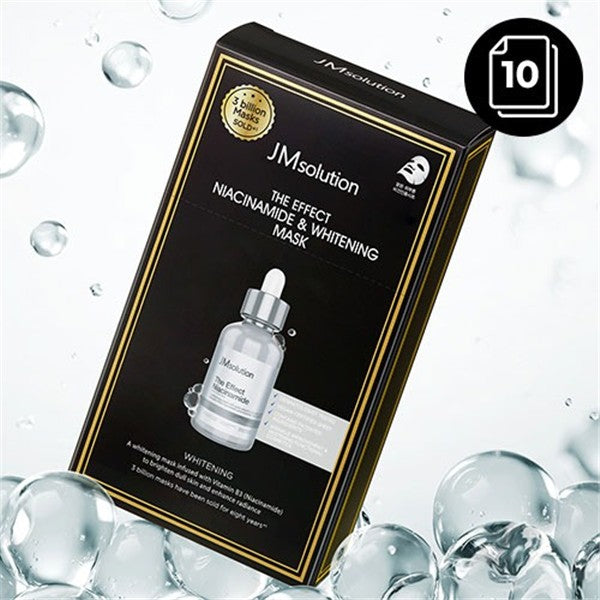 JMsolution The Effect Niacinamide & Whitening Mask 10 sheets