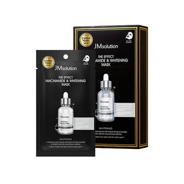 JMsolution The Effect Niacinamide & Whitening Mask 10 sheets