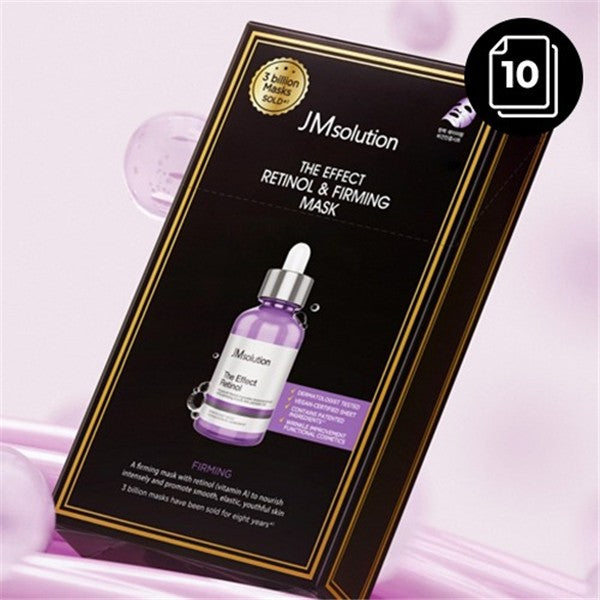 JMsolution The Effect Retinol & Firming Mask (10 Sheets)