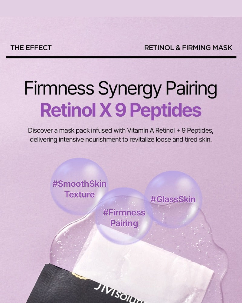 JMsolution The Effect Retinol & Firming Mask (10 Sheets)