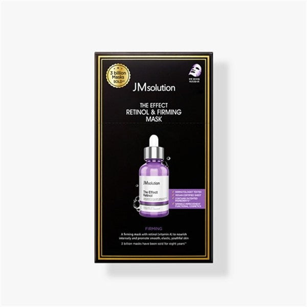 JMsolution The Effect Retinol & Firming Mask (10 Sheets)