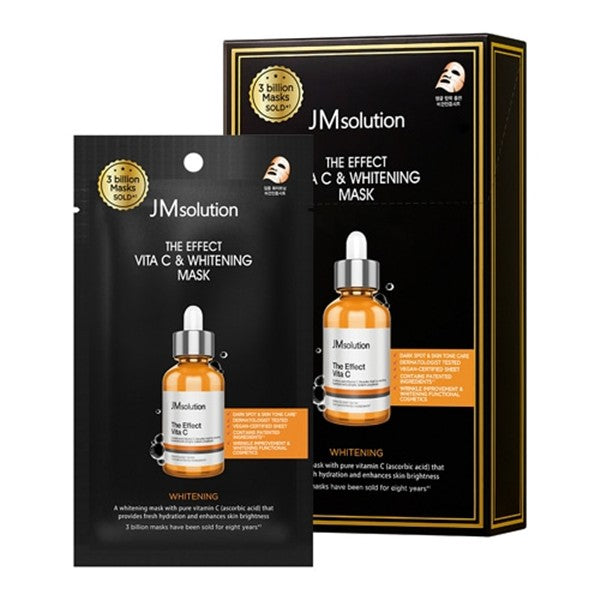 JMsolution The Effect Vita C & Whitening Mask (10 Sheets)