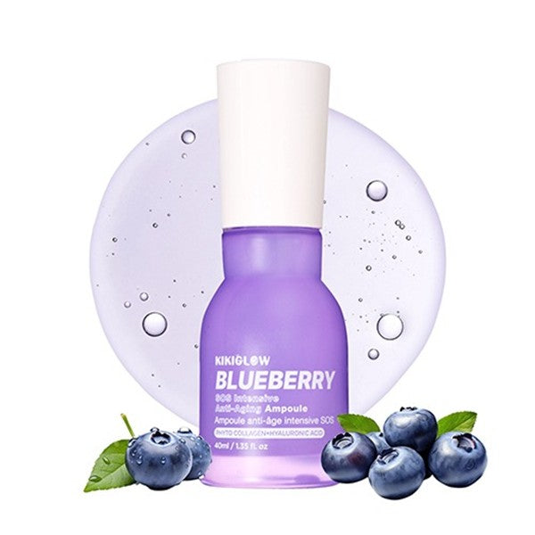 KIKIGLOW Blueberry SOS Intensive Anti-Aging Ampoule 40ml
