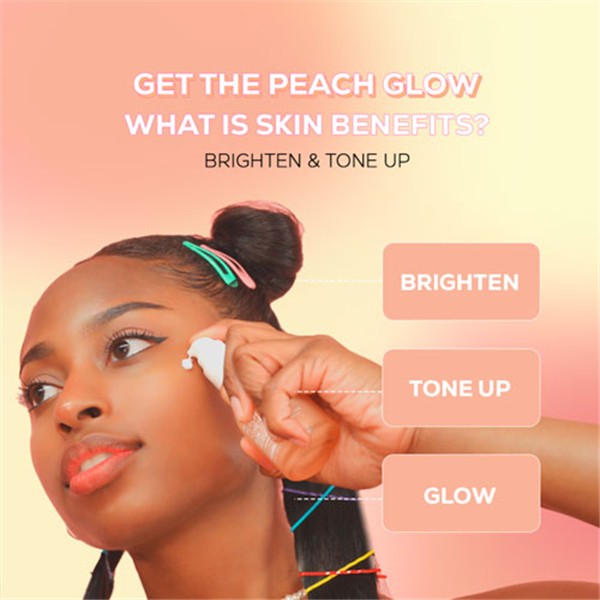 KIKIGLOW Peach SPF50+ Tone-Up Sun Serum 40ml