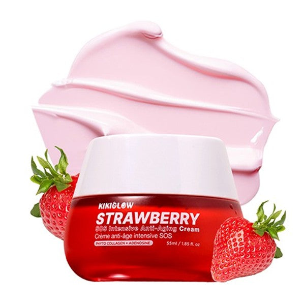 KIKIGLOW Strawberry SOS Intensive Anti-Aging Cream 55ml