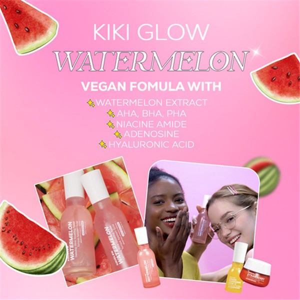 KIKIGLOW Watermelon Calming Glow Boosting Toner 120ml