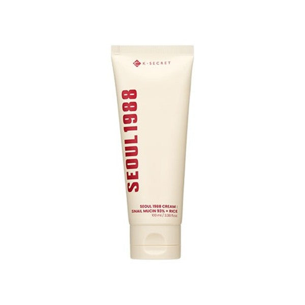 KSECRET Seoul 1988 Cream: Snail Mucin 93% + Rice 100ml