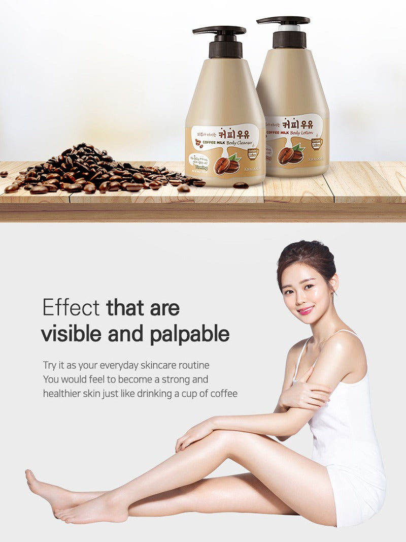 KWAILNARA Coffee Milk Body Lotion 560g