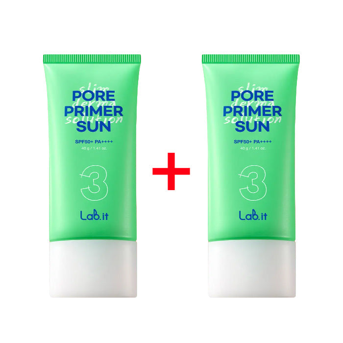 LAB.IT Pore Primer Sun 40g x 2ea (SPF50+ PA++++)