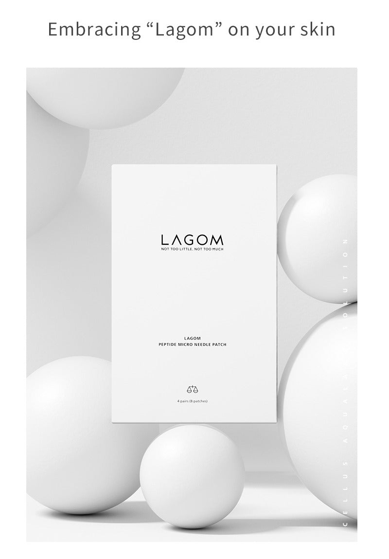 LAGOM Peptide Micro Needle Patch 4 pairs