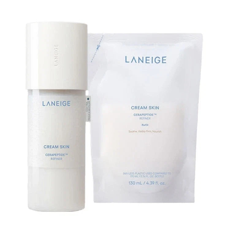 LANEIGE Cream Skin Cerapeptide™ Refiner 170ml (+Refill 130ml)