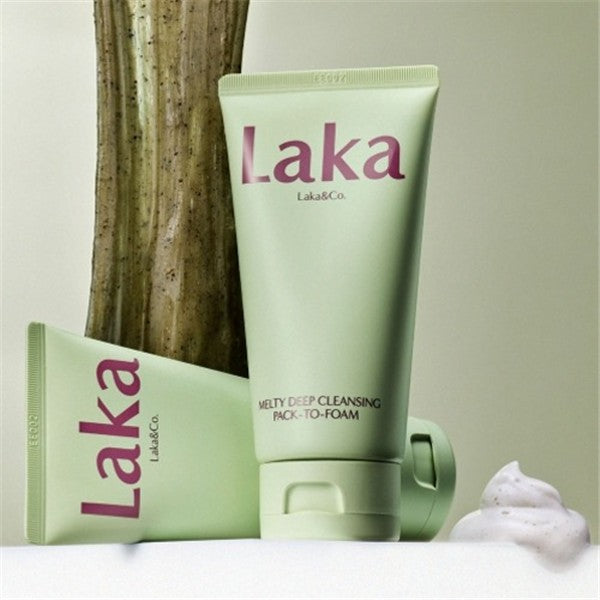 Laka Skin Melty Deep Cleansing Pack-to-Foam 120ml