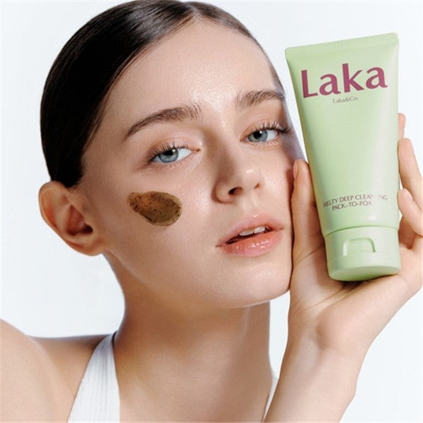 Laka Skin Melty Deep Cleansing Pack-to-Foam 120ml