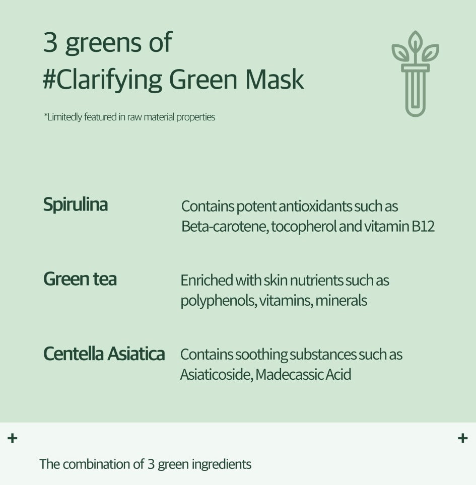 Logically Skin Clarifying Green Mask 100g