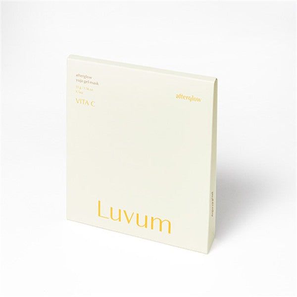 Luvum Afterglow Yuja Gel Mask (5 sheets)