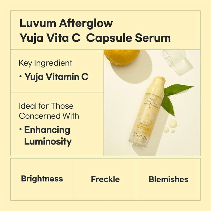 Luvum Afterglow Yuja Vita C Capsule Serum 30ml