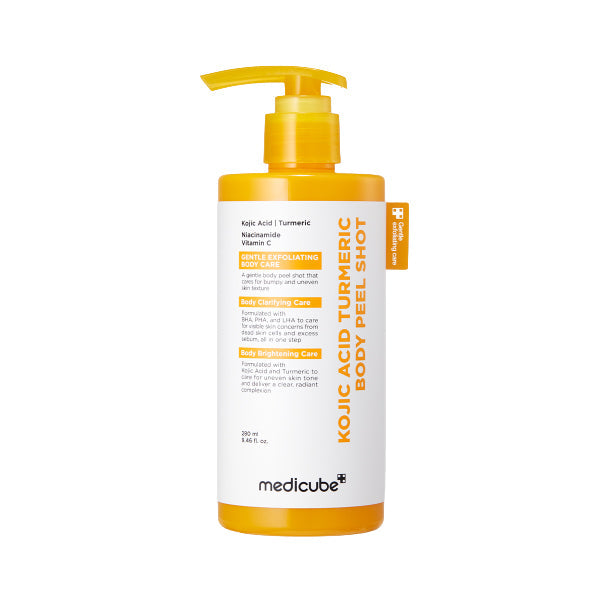 MEDICUBE Kojic Acid Tumeric Body Peel Shot 280ml