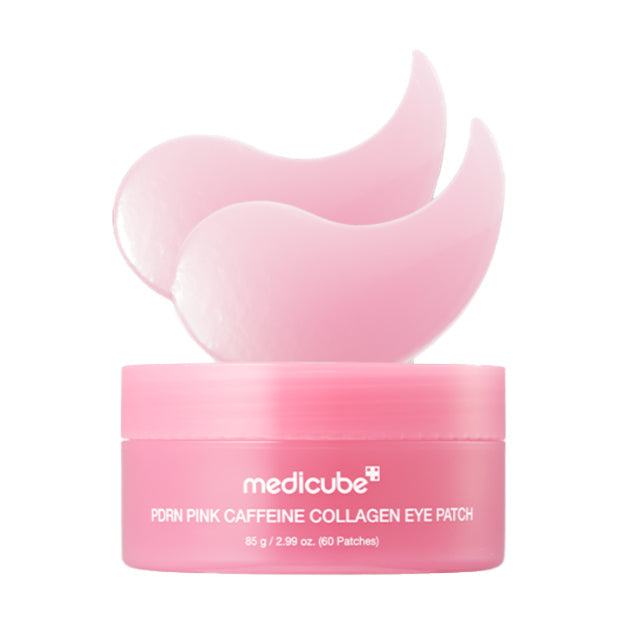 MEDICUBE PDRN Pink Caffeine Collagen Eye Patch (60 Patches / 85 g / 2.99 oz.)