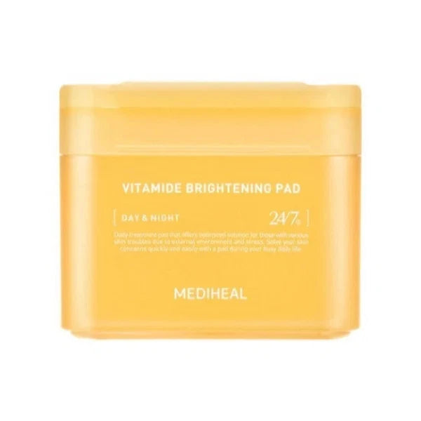 MEDIHEAL Vitamide Brightening Pad 180ml (100 Pads)