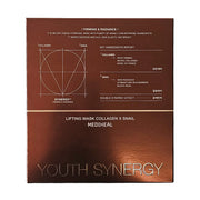 MEDIHEAL Youth Synergy Lifting Mask Collagen X Snail 36g x 5ea
