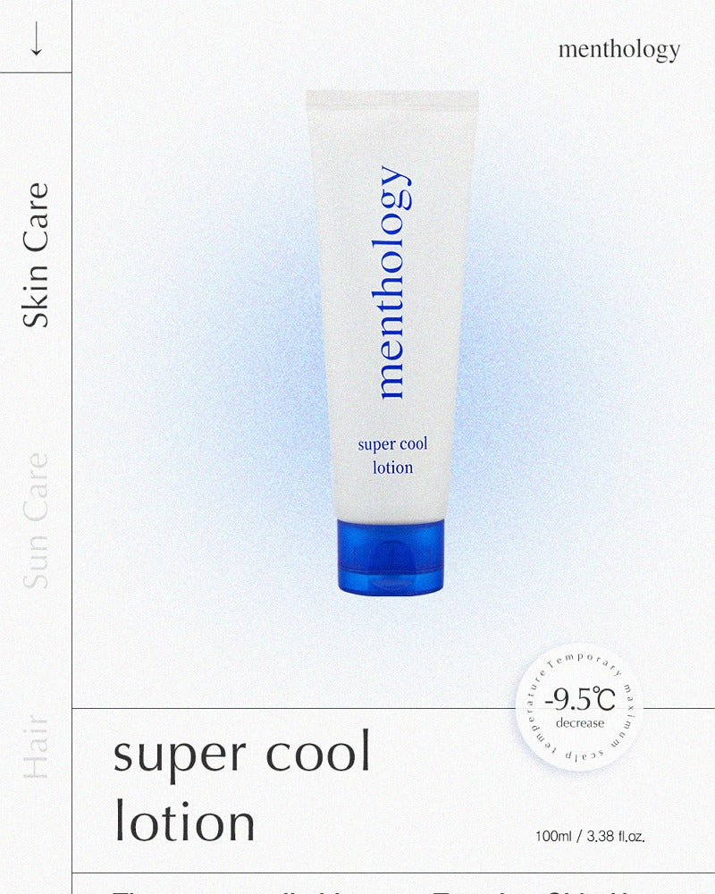MENTHOLOGY Super Cool Lotion 100ml
