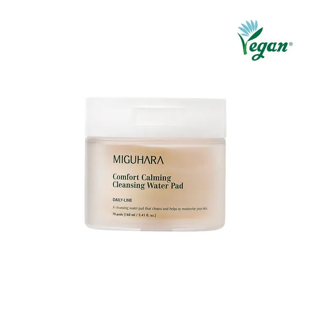 MIGUHARA Comfort Calming Cleansing Water Pad 160ml (70 pads)