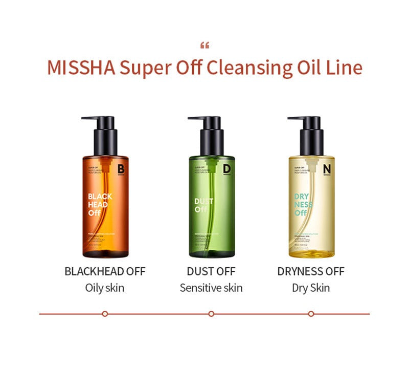 MISSHA Super Off Cleansing Oil Blackhead Off 305ml