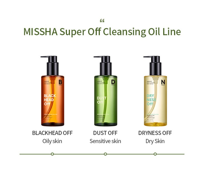 MISSHA Super Off Cleansing Oil Dust Off 305ml