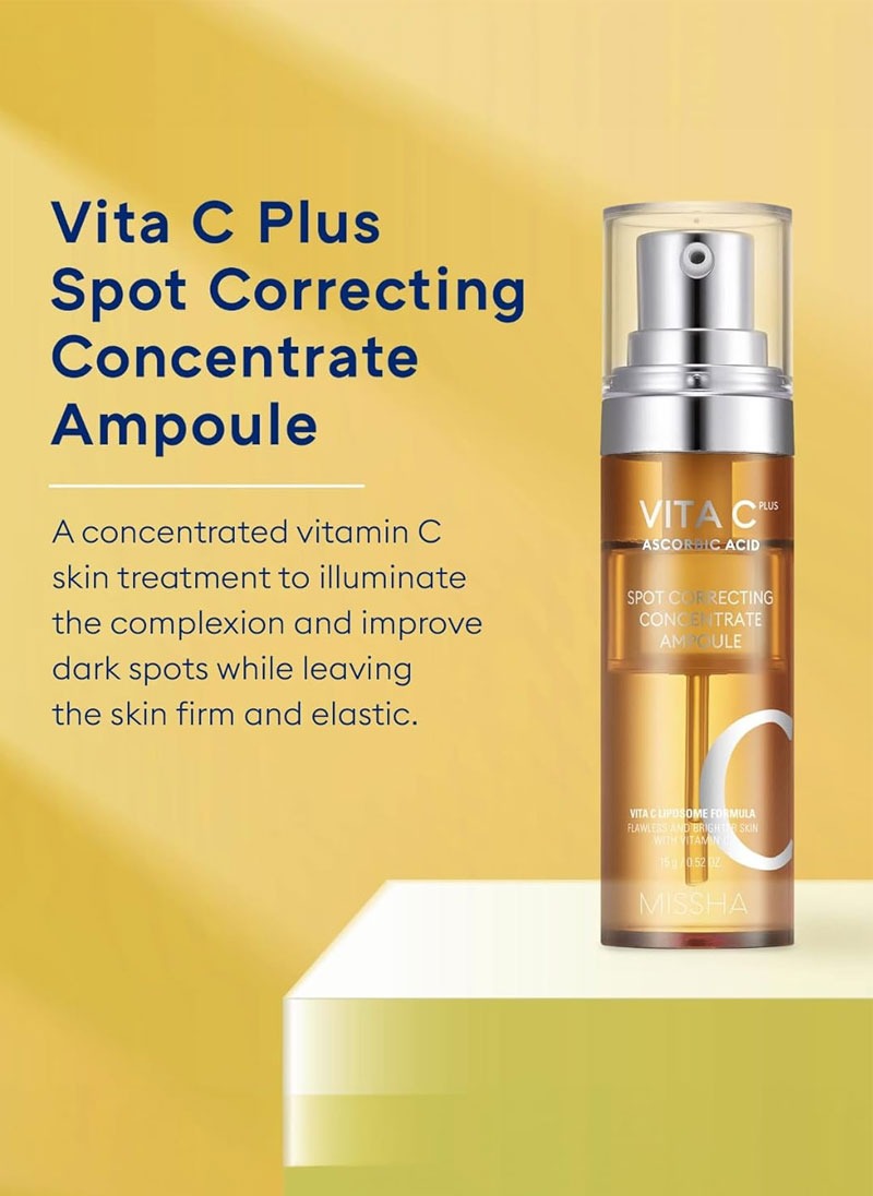 MISSHA Vita C Plus Ascorbic Acid Spot Correcting Concentrate Ampoule 15g