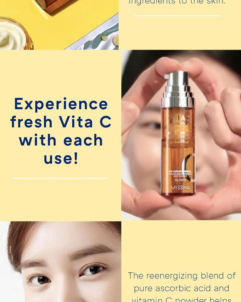 MISSHA Vita C Plus Ascorbic Acid Spot Correcting Concentrate Ampoule 15g