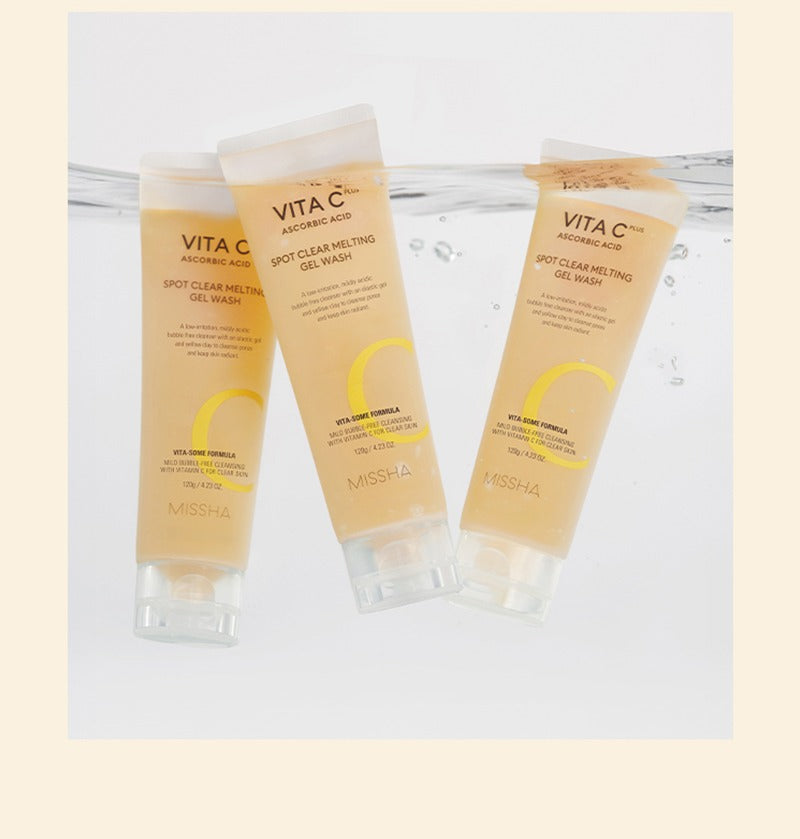 MISSHA Vita C Plus Spot Clear Melting Gel Wash 120g