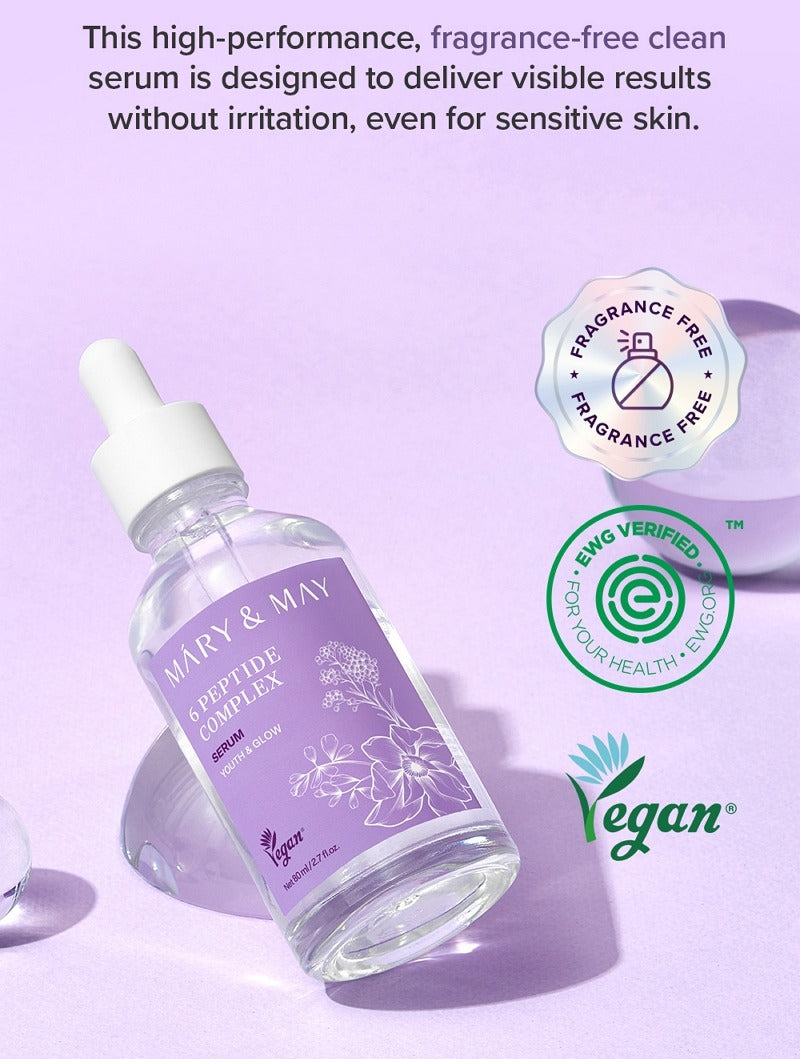 Mary & May 6 Peptide Complex Serum 80ml