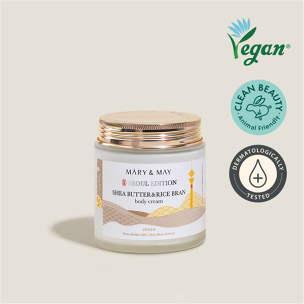 Mary&May Shea Butter & Rice Bran Body Cream 250ml