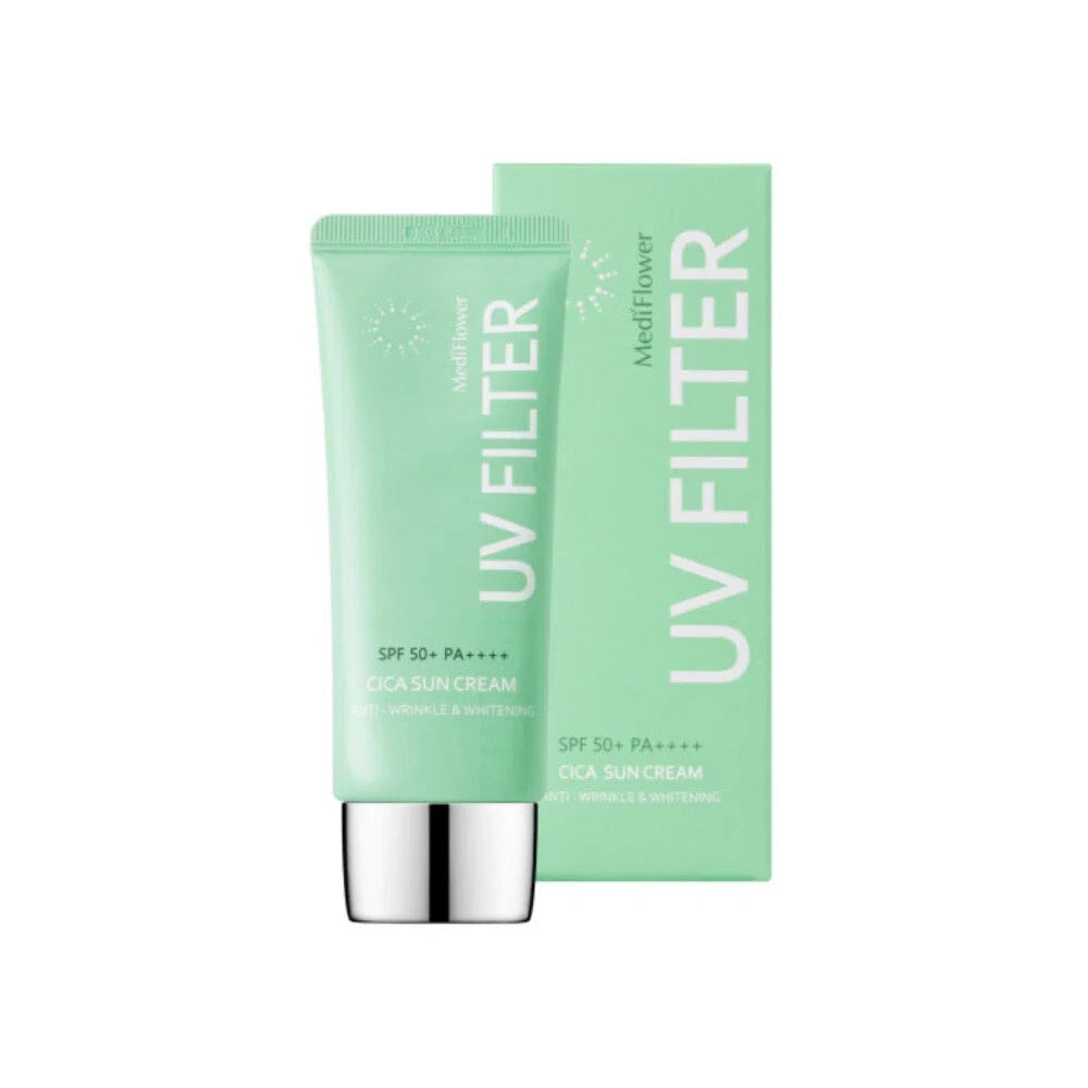 MediFlower UV Filter Cica Sun Cream (SPF50+ PA++++) 50ml