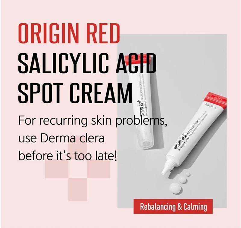 NACIFIC Origin Red Salicylic Acid Spot Cream 20ml