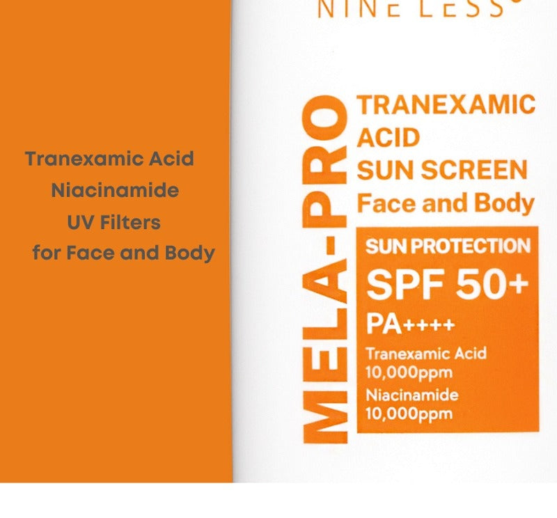 NINELESS MELA-PRO Tranexamic Acid Sunscreen 100ml