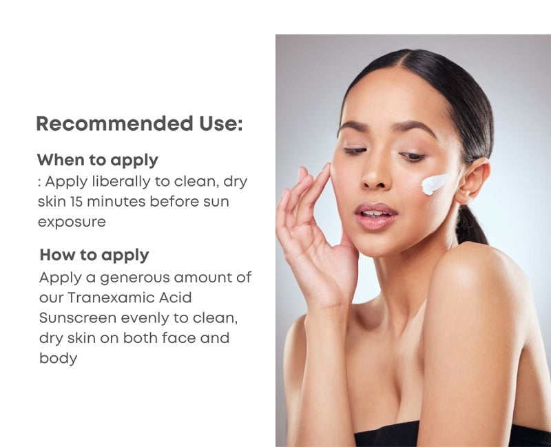 NINELESS MELA-PRO Tranexamic Acid Sunscreen 100ml