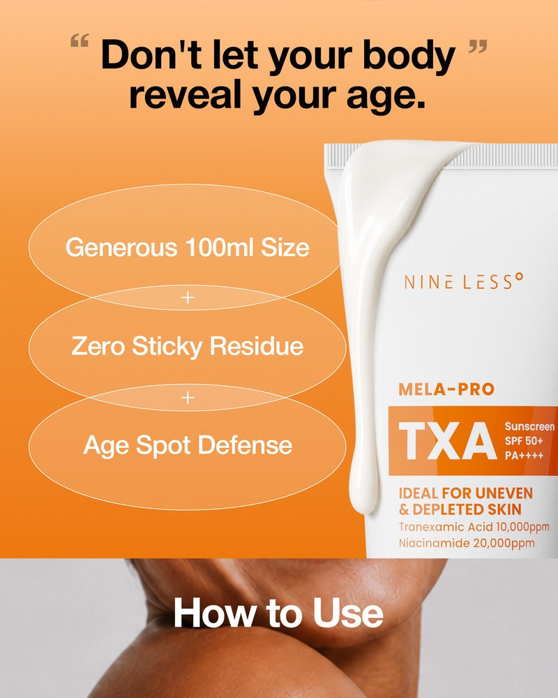 NINELESS MELA-PRO Tranexamic Acid Sunscreen 100ml