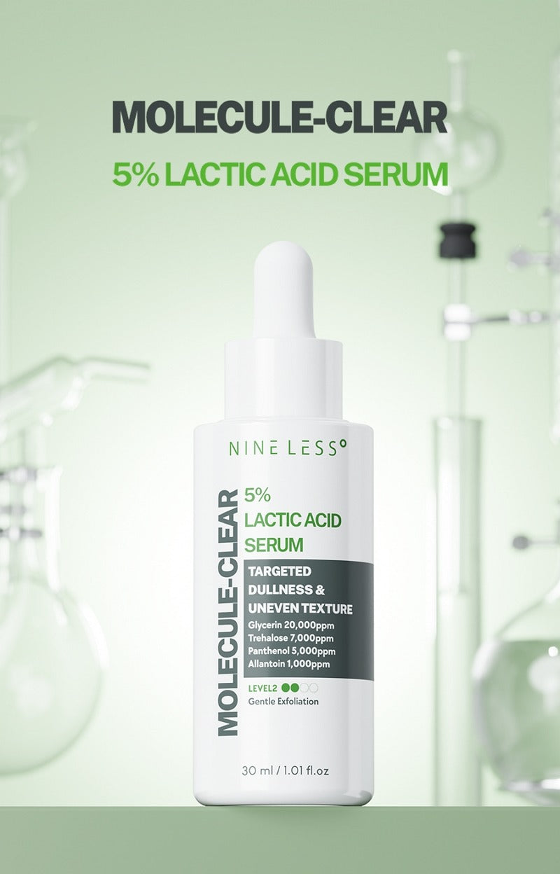 NINELESS Molecule-Clear 5% Lactic Acid Serum 30ml