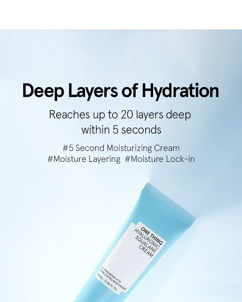 One Thing Hyaluronic Squalane Cream 70ml