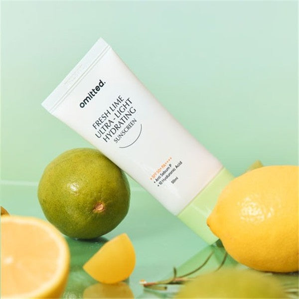 Omitted Fresh Lime Ultra-Light Hydrating Sunscreen 50ml