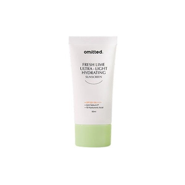 Omitted Fresh Lime Ultra-Light Hydrating Sunscreen 50ml