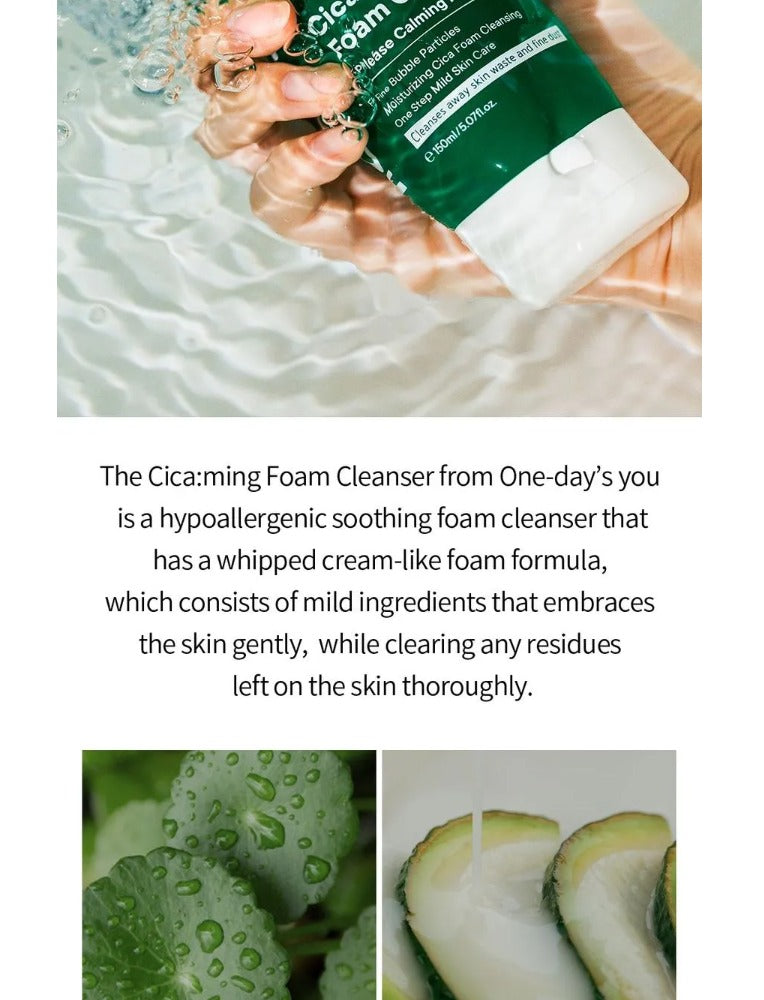 One-day's You Cicaming Foam Cleanser 150ml