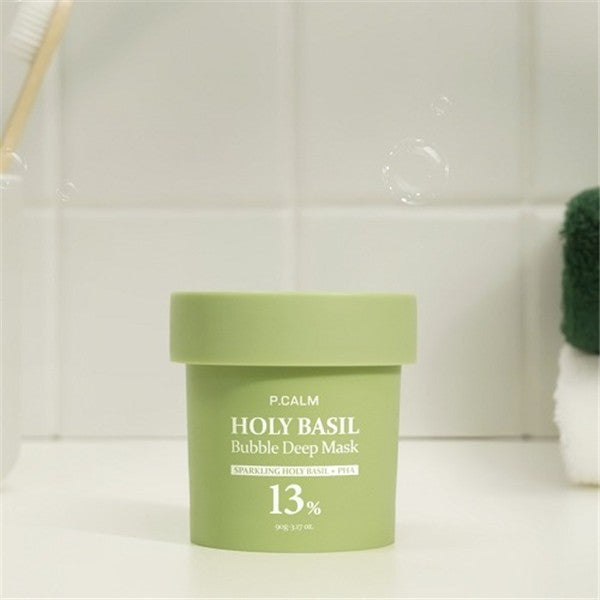 P.CALM Holy Basil Bubble Deep Mask 90g