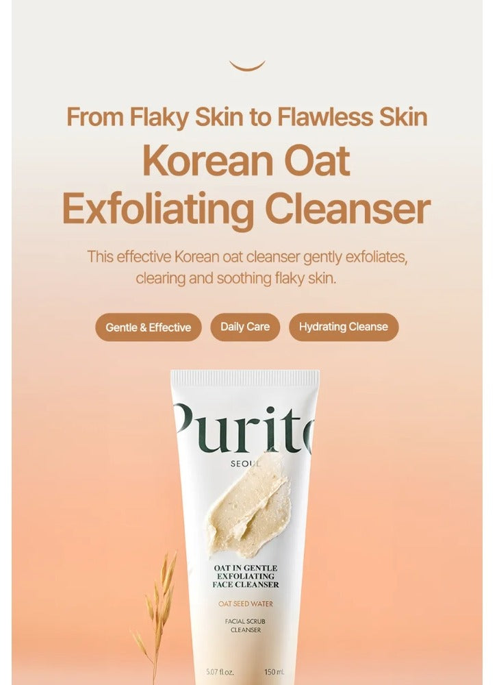 PURITO Oat In Gentle Exfoliating Face Cleanser 150ml