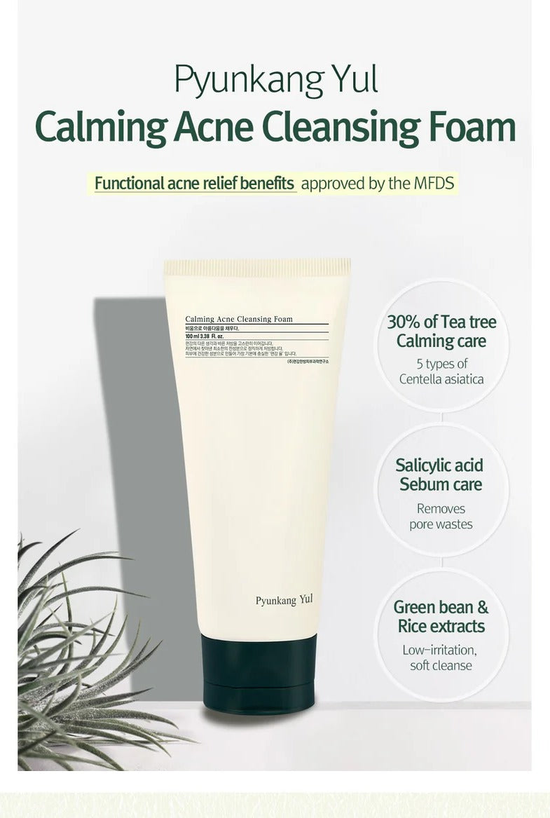 Pyunkang Yul Calming Acne Cleansing Foam 100ml